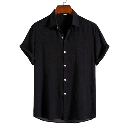 Camisa Masculina Manga Curta Modern