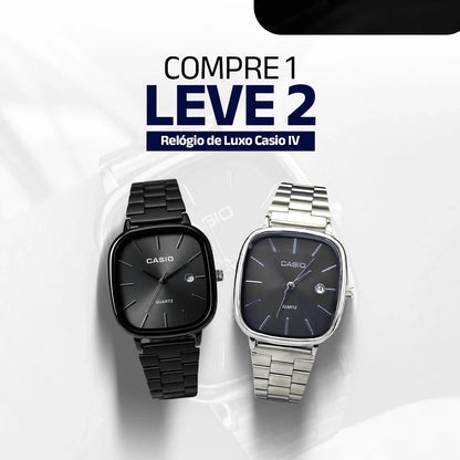 Edição Especial – Relógio de Luxo Casio IV – [Compre 1 Leve 2]